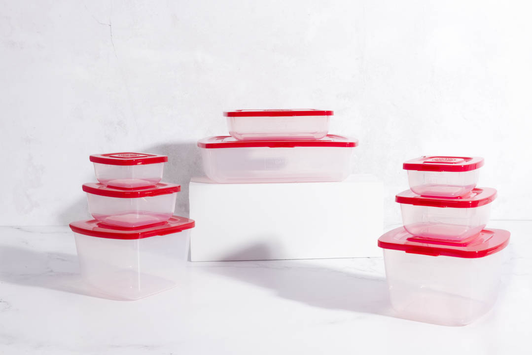 Juego de 8 Recipientes para Almacenar Alimentos